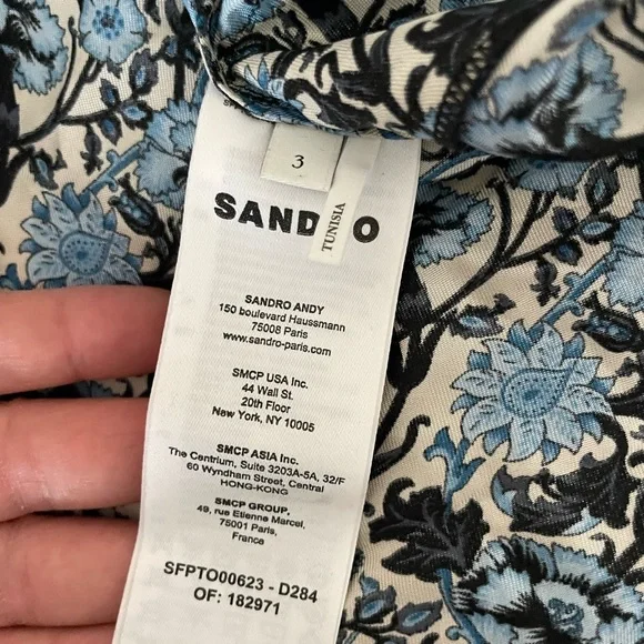 Sandro Dantin lace floral  camisole - Picture 9 of 13